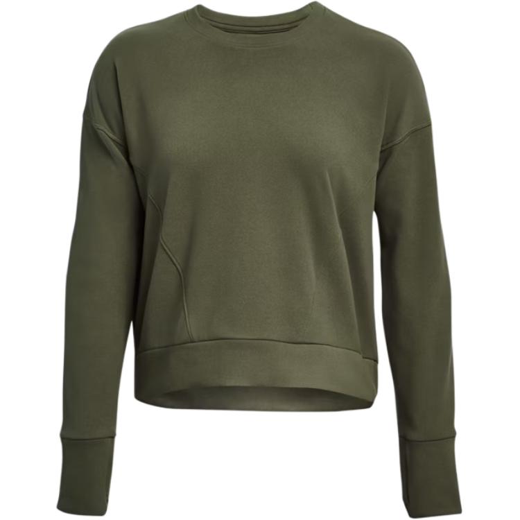Женская толстовка Under Armour Meridian Cold Weather (зеленая)