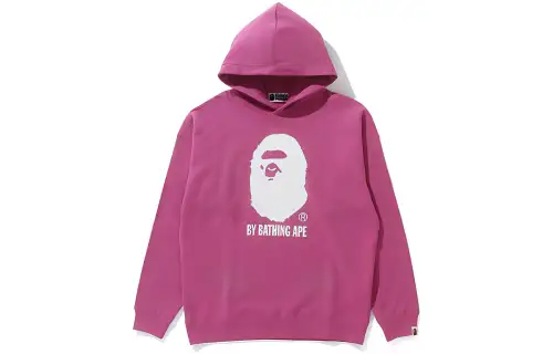 Bape Patch Pullover Hoodie SS19 Grey