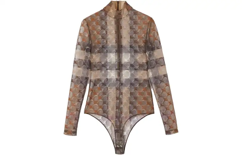 Burberry Jumpsuit Women's Dark Birch Brown