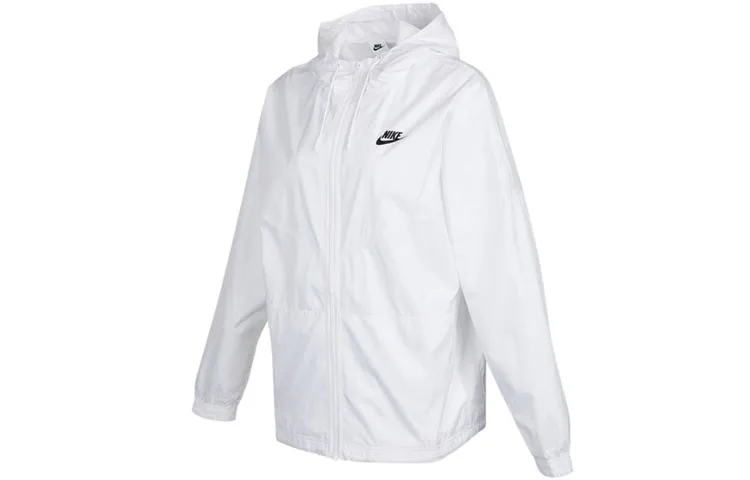Nike Jackets Women's White Hooded Thin Other