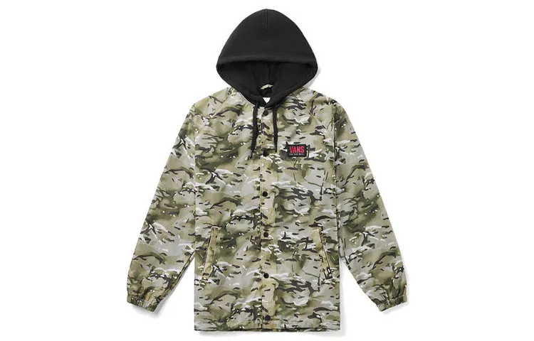 Vans Jackets Women's Camouflage Hooded (Non-detachable) Moderate