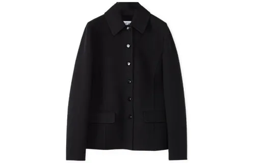 LOEWE Jackets Women's Black Lapel Moderate Other