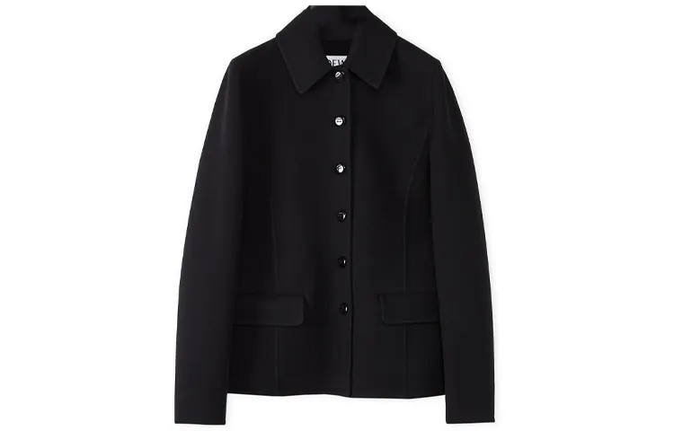 LOEWE Jackets Women's Black Lapel Moderate Other