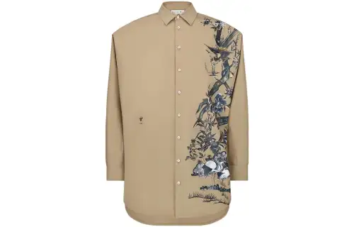 DIOR Quarterly New Products Shirts Women's Beige Lapel Moderate Other
