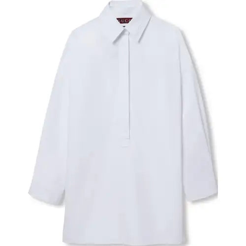 GUCCI Collared Long Sleeve Shirt