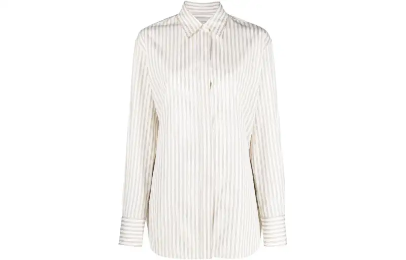 【Previous Season】striped long-sleeve shirt