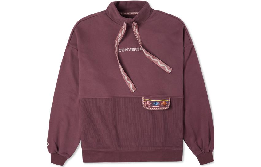 Женский свитшот Converse (фиолетовый)