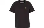 Timberland T Shirts Women's Black Crew Neck Moderate Straight Fit