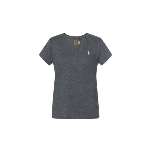 Polo Ralph Lauren T-shirt, logo embroidery service, V-neckline, with short sleeve