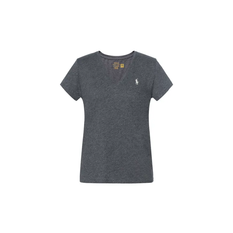 Polo Ralph Lauren T-shirt, logo embroidery service, V-neckline, with short sleeve