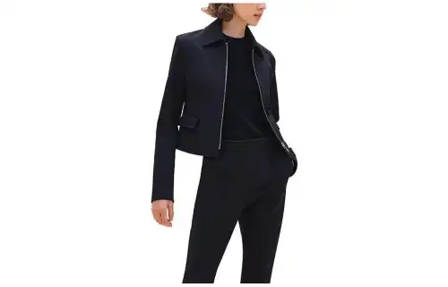 HERMES Jackets & Coats Women's Black