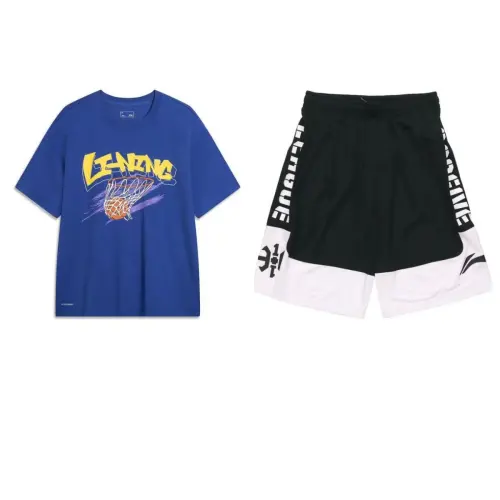 Li Ning Casual Sportswear Men's Crew Neck Moderate