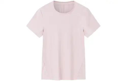 Anta Champion All Weather Collection T Shirt Women's Smoke Gray Pink