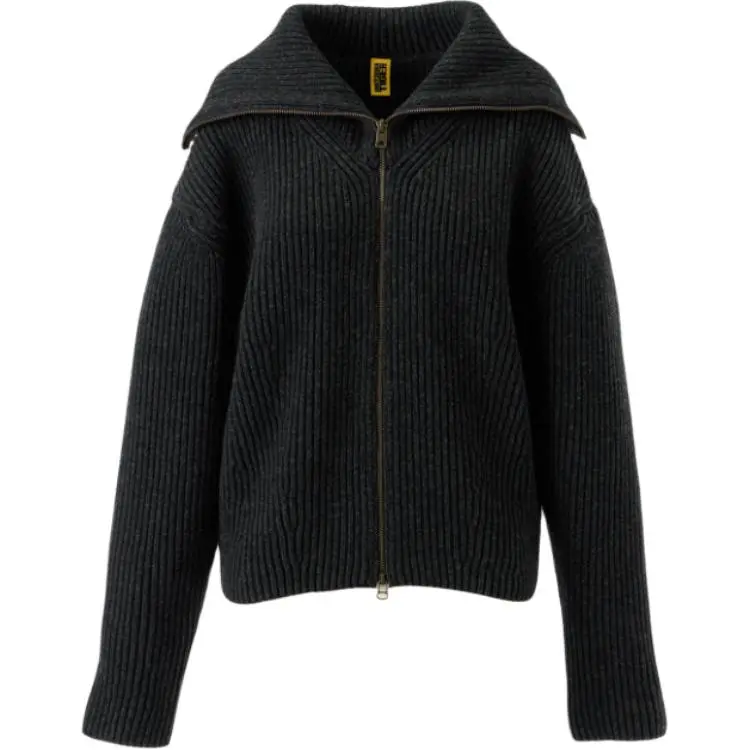 Onitsuka Tiger WS KNIT TOP Knitwear Women's Dark Gray