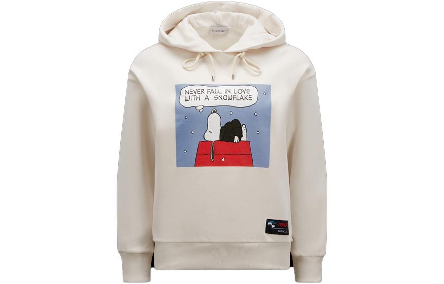 Женское худи Moncler SS23 (белое)