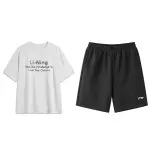 Li Ning Casual Sportswear Men's Crew Neck Moderate