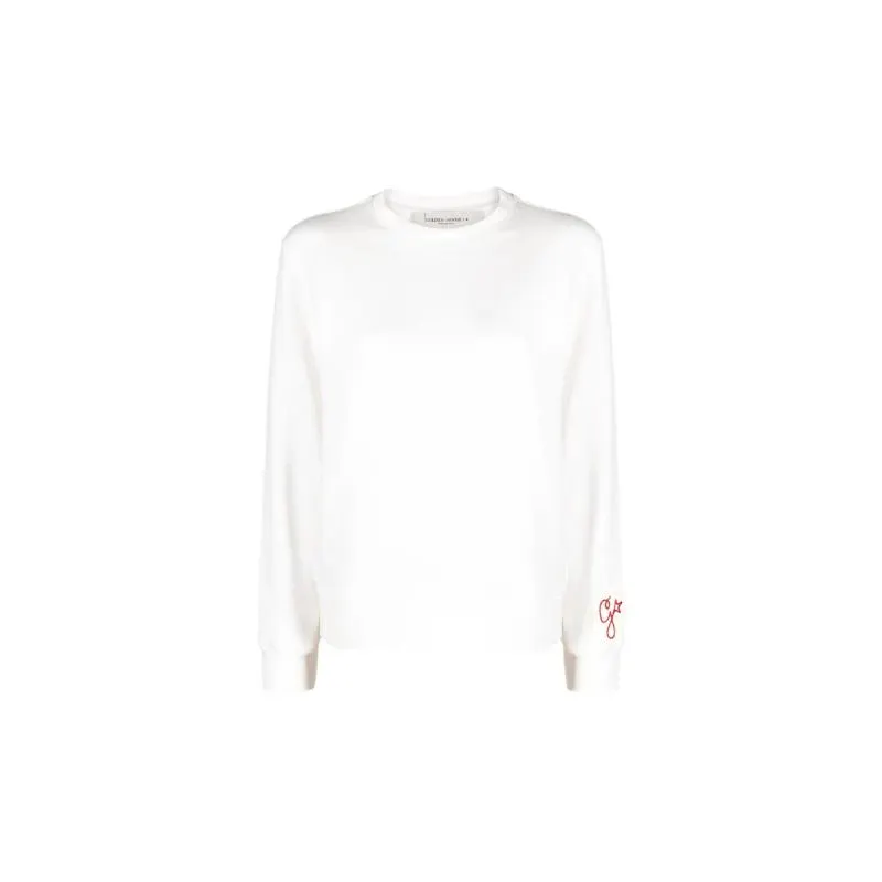 Golden Goose Logo patch Crew neck Sweatshirt