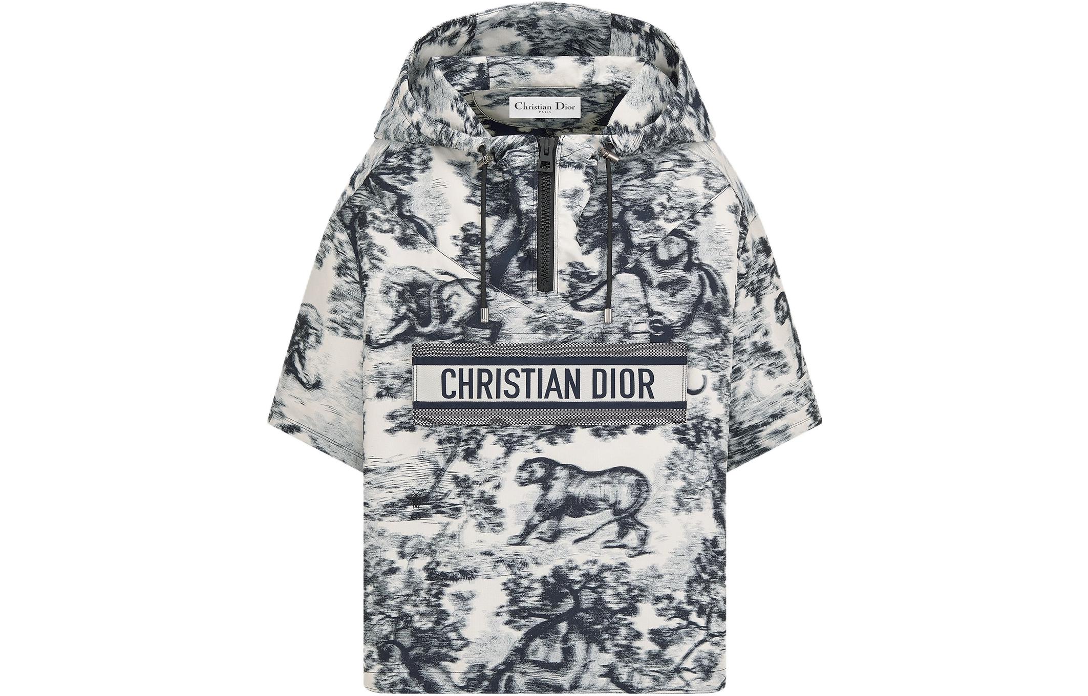 Женские футболка Dior DIOR FW23 Logo (разноцветный)