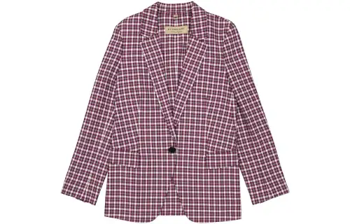 Burberry Jackets Women's Purple Lapel Moderate Other