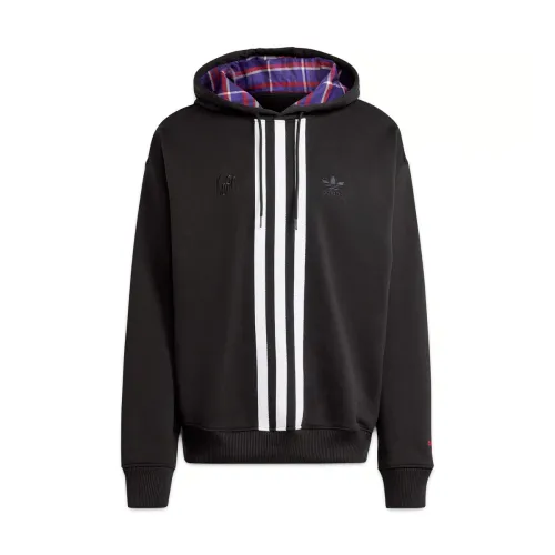 Adidas X KoRn Logo Hoodie Asia Sizing Black
