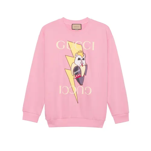 GUCCI X Bananya Printed Sweatshirt Pink