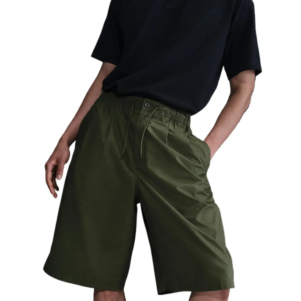 Nike Club Casual Shorts Men's Olive Green