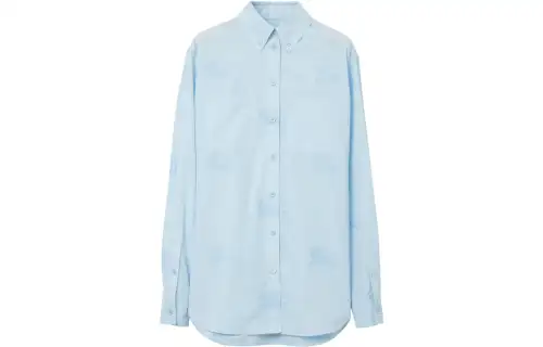 Burberry SS23 Shirt Women's Blue