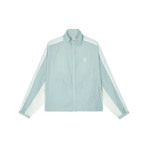 Skechers Jackets & Coats Women's Sky Gray Cyan