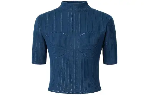 UNIQLO X Mame Kurogouchi Knitwear Women's Blue