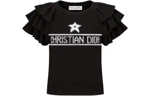 DIOR SS23 Cashmere Sweater Women's Black