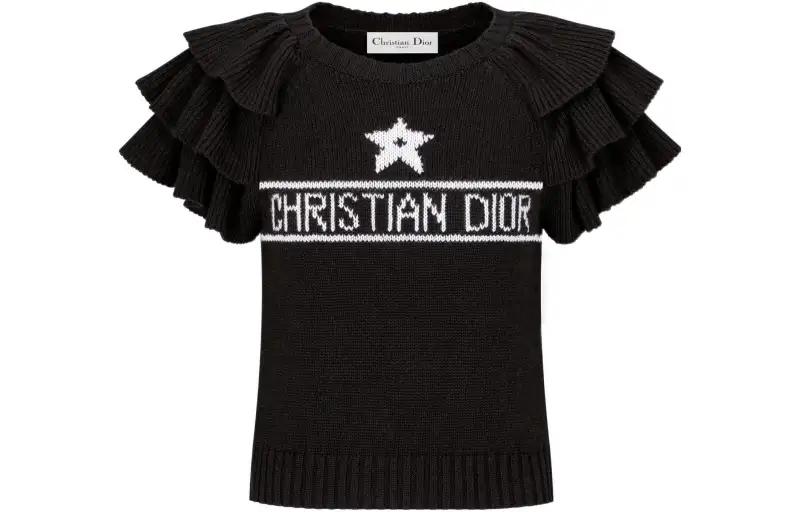 DIOR SS23 Cashmere Sweater Women's Black