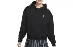 Nike Sweatshirts Women's Black Hooded Moderate Regular