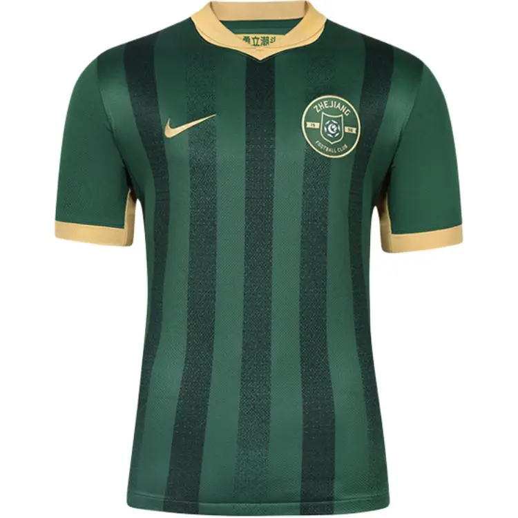 Nike Zhejiang Team PROFESSIONAL Soccer Jersey Fan Edition Men's Green