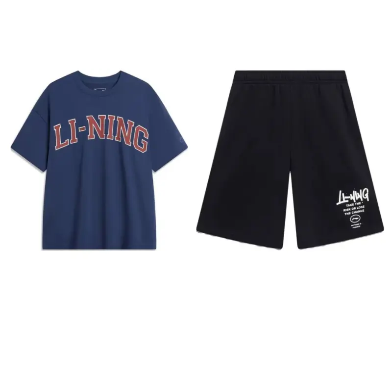 Li Ning Weekend Youth Casual Sportswear Unisex Dark Ship Blue