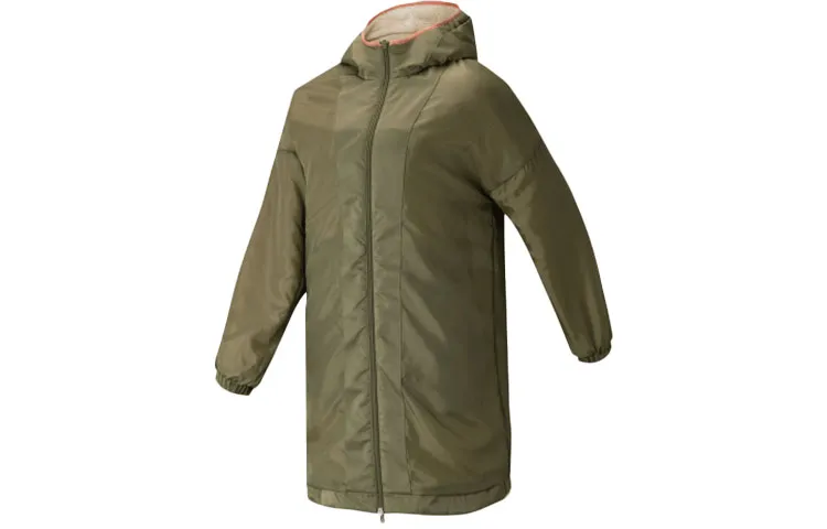 Adidas Jackets Women's Green Hooded Moderate Other