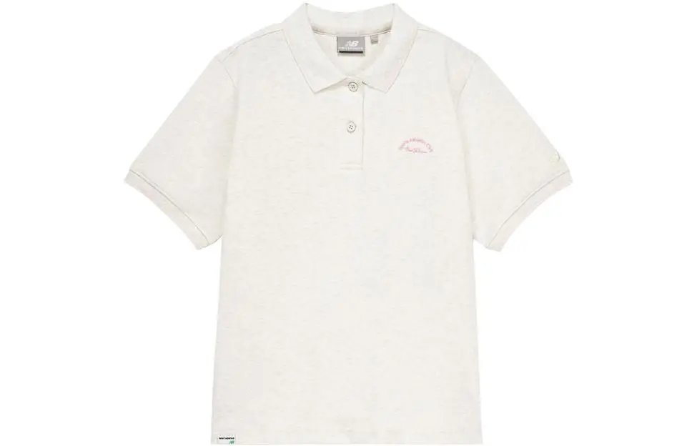New Balance Retro Sports Polo Shirt Women's Beige