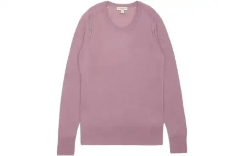 Burberry Knitwear Women's Pink Crew Neck Moderate Other