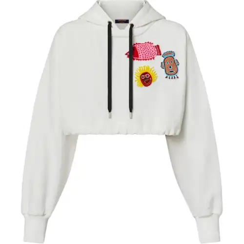 LOUIS VUITTON x Yayoi Kusama Sweatshirt Women's White