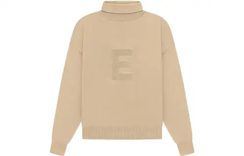 Fear Of God Essentials logo-appliqué turtleneck sweater