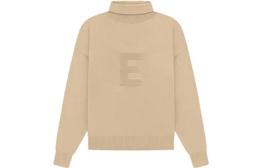 Fear Of God Essentials logo-appliqué turtleneck sweater