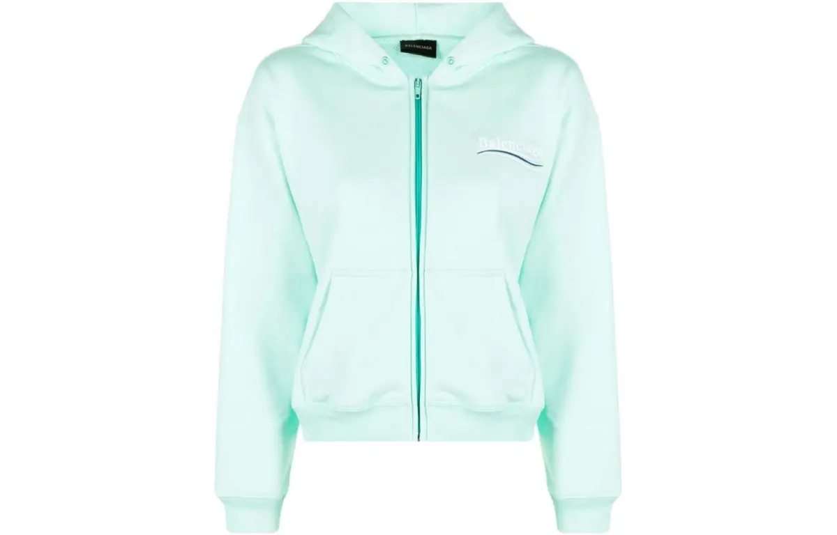 【Previous Season】logo-print cotton hoodie