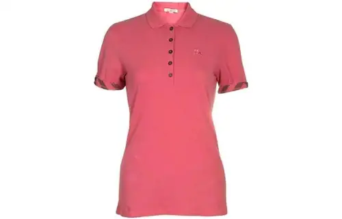 Burberry EKD-appliqué cotton polo shirt