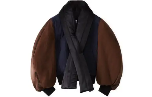 LOEWE Jackets Women's Blue, Brown, Multicolor Crew Neck Moderate Other