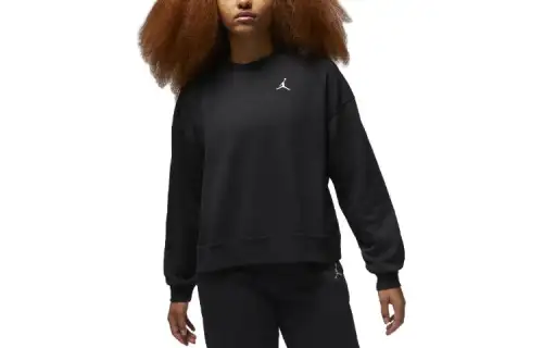 Jordan Sweatshirts Women's Black Crew Neck Moderate Other