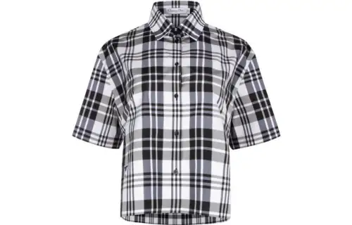 DIOR Shirts Women's Black/White Pointed Collar Moderate Other