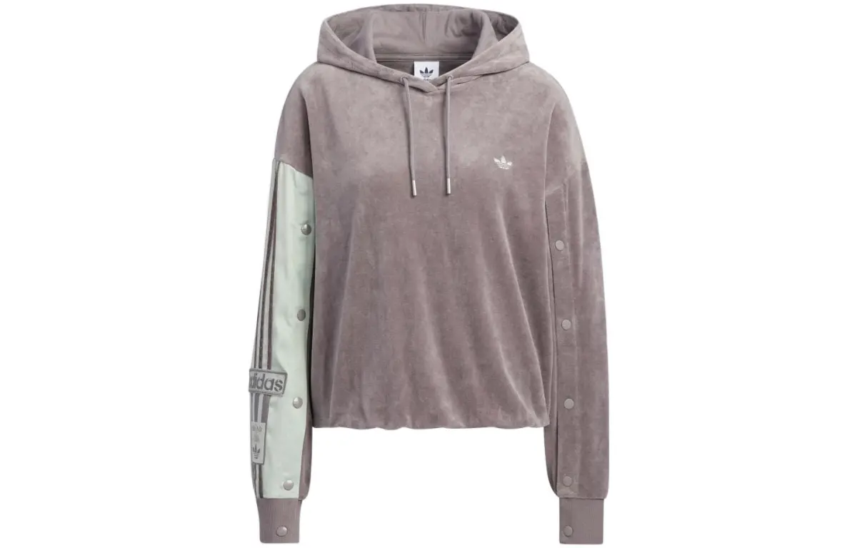 Adidas Originals Sweatshirt Women's Gray Pink