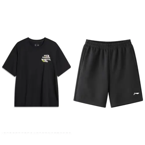 Li Ning Casual Sportswear Men's Crew Neck Thin