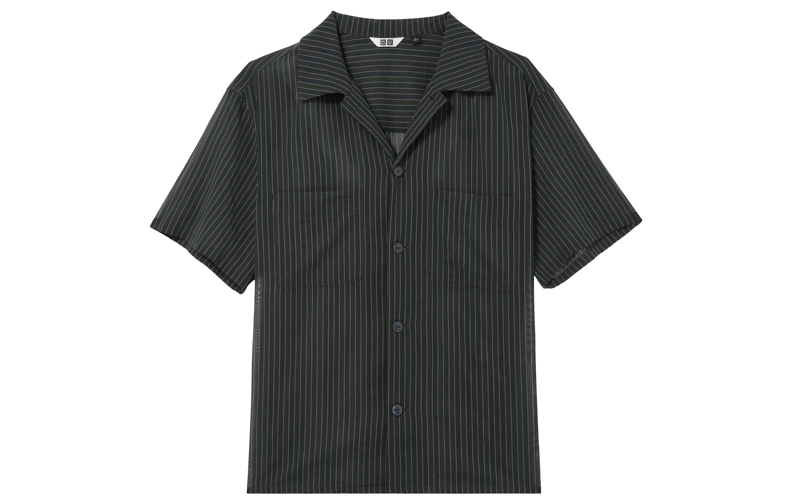 Женская рубашка UNIQLO U Сollaboration (темно-зеленая)