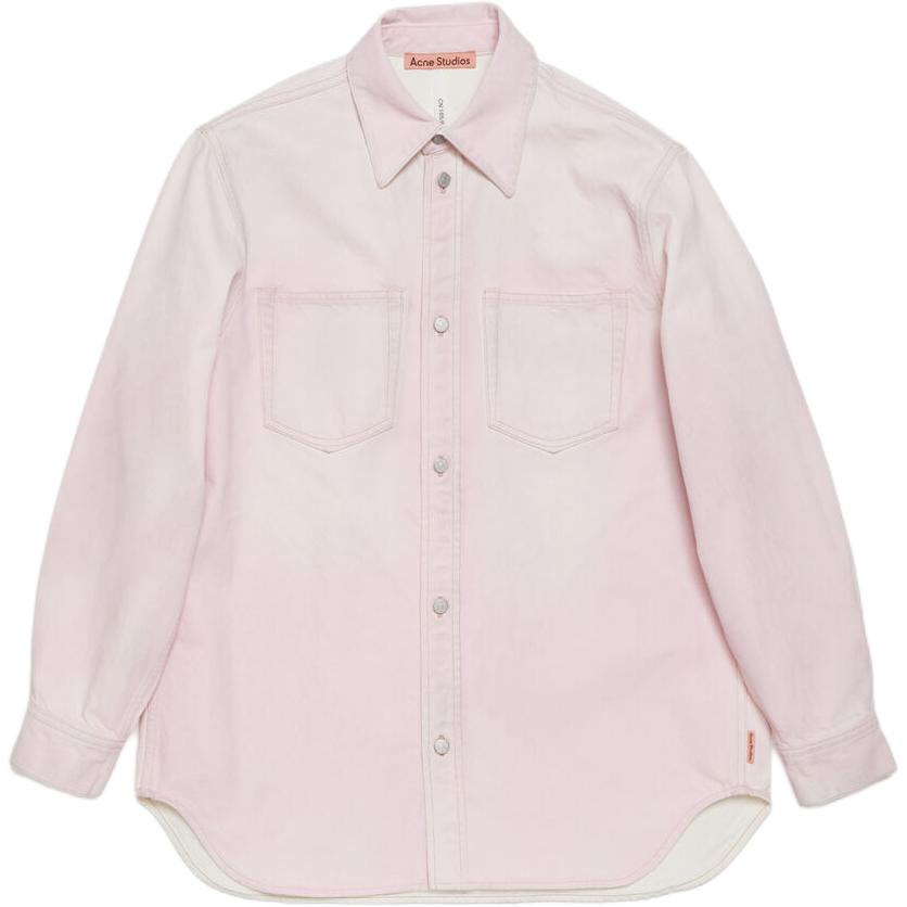 Женская рубашка Acne Studios (розовая)