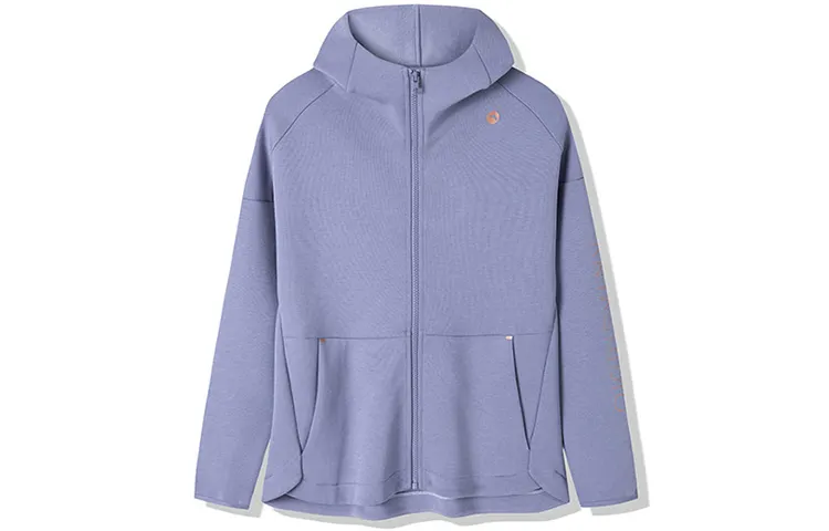 ANTA Variety Training Collection Jackets Women's Purple Hooded Moderate